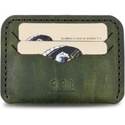 Resim RBX Leather Hakiki Deri / Poseidon Signature Cüzdan - Zümrüt Yeşil 