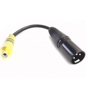 Resim YKA Xlr Erkek -Rca Dişi Çevirici Kablo 