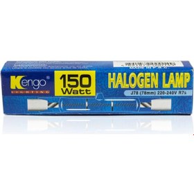 Resim Kengo J78 150W 230V 2400Lm R7s Çubuk Halojen Ampul 