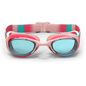 Resim Decathlon Çocuk Yüzücü Gözlüğü - Pembe/mavi - Şeffaf Camlar - Xbase 