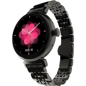 Resim HiFuture Future Aura 27mm Akıllı Saat Siyah 