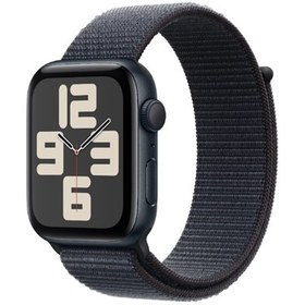 Resim Apple Watch SE GPS 44 mm Alüminyum Kasa ve Spor Loop 2024 Gümüş 