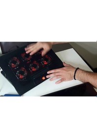 Resim TX TXACNBRED Red Alert 6 Fanlı 11" - 17" Notebook Soğutucu 