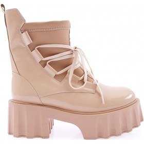 Resim Dgn Es803 Kadin Kalin Taban Bağcikli Bot ES803-2007-R10888 Ten Rengi 