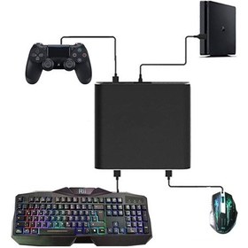 Resim PS4 Pro Switch Xbox One Keyboard Klavye Mouse Çevirici Adaptör 