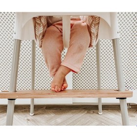 Resim Bebek Özel Mama Sandalyesi Ayak Koyma Desteği 