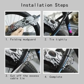 Resim Wake WK-F002 Ön Maşa Üstü Taç Altı Bağlantılı Çamurluk 