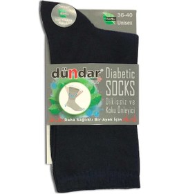 Resim Dündar Kadın Bambu Plus Çorap - 6 Adet Kb41113 Siyah 