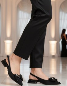 Resim aspor Siyah Kadın Abiye Ayakkabı 