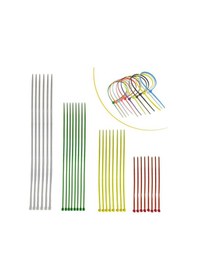 Resim Buffer 30 Parça Plastik Kablo Kelepçe Seti Kablo Düzenleyici 