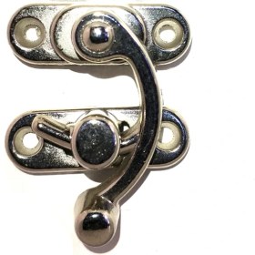 Resim ForWhat Hobi El İşçiliği İçin 100 Adet 28X33 mm Midi Nikel Yay Gözü Kutu Sandık Tavla Klipsi Seti 