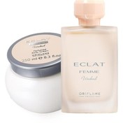 Resim Oriflame Eclat Femme Weekend Hediye Seti 50 ml Parfüm, 250 ml Parfümlü Kavanoz Krem 