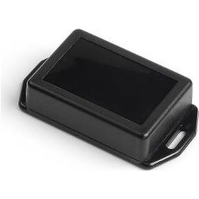 Resim Elektronik Proje Kutusu (Ölçüleri: 35X65X15.3Mm) - Siyah - Duvar 