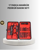 Resim Skygo Şık Kutu Tasarımlı 17 Parça Manikür Pedikür Seti Dayanıklı ve Hijyenik 