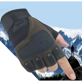 Resim BGA TAKTİK spor eldiven bisiklet sürüş halter egzersiz eldiveni 