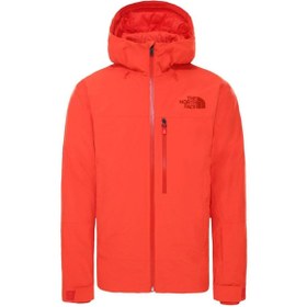 Resim The North Face Erkek Descendit Su Ve Rüzgar Geçirmez Mont Kırmızı 