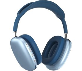 Resim Pazariz P9 Air Kablosuz Bluetooth 5.0 Wirelles Mikrofonlu Kulaklık Stereo Mavi 