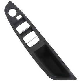 Resim Bmw F10 2011-2017 İçin Sağ Sürüş Araba Kapı Pencere Kaldırma Anahtarı Trim Paneli Siyah 1 Adet 