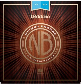 Resim D'addario Nb1253 Akustik Gitar Tel Seti. Nıckel Bronze.Lıght. 12- 