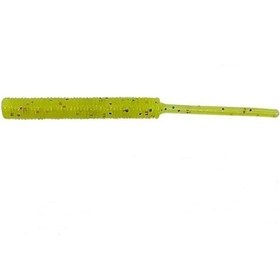 Resim Kendo Fire Worm Shrimp Scent 5cm Lrf Silikon Yem Fluorescent Yellow 