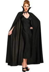 Resim Nessiworld Siyah Renk Yakalı Halloween Pelerini 120 cm 