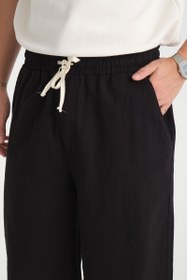 Resim Baggy Fit Bermuda & Şort Siyah - Siyah / M 