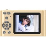 Resim Kamera Geeroyoo Dijital Altın Renkli Profesyonel Fotoğraf Makinesi - Altın 