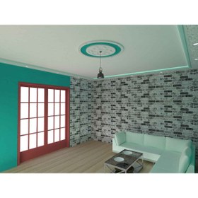 Resim MOTİFPİYER Lamba Tavan Göbeği-Yuvarlak-17-86cm-Dış Çitalı 