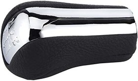 Resim Kavolet 5 Hız Araba Dişli çubuk Topuzu Ile Verso Avensis Için 5 Hız Dişli/vitz, Siyah gümüş, Premium Pu Deri Pvc Plastik yapılmış, Sağlam, Kurulumu Kolay 