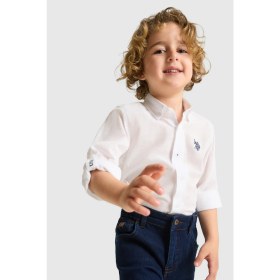 Resim U.s. Polo Assn. Erkek Çocuk Beyaz Gömlek Basic 50324683-VR013 