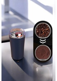 Resim Taşınabilir Kahve & Baharat Öğütücü, Kolay Temizlenebilir Ve Uzun Ömürlü Paslanmaz Çelik Çok Renkli 