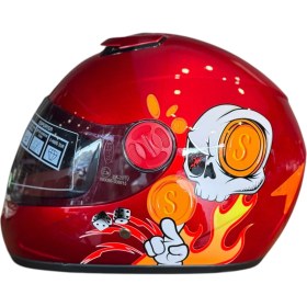 Resim Motohat Çocuk Kaskı ( Çene Kapalı Çocuk Kask) ECE 22-06 SERTİFİKALI 