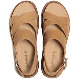 Resim Timberland Backstrap Sandal Kadın Sandalet Kahve 