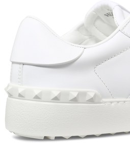 Resim Valentino Garavani Açık Rockstud Deri Sneaker - 3 