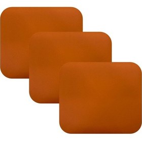 Resim Knsz oturma minderi 3 lü mazlum trn suni deri tel sandalyesi oturma yeri için 