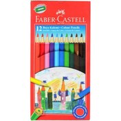 Resim Faber-Castell Tam Boy Kuru Boya Karton Kutu 12 Renk 5171 116312 