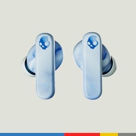Resim Skullcandy EcoBuds Kulak İçi Kablosuz Kulaklık, 8 Saat Pil Ömrü, Pilsiz Şarj Kılıfı, Mikro, iPhone, Android ve Bluetooth Cihazları ile Uyumlu - Glacier 