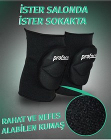 Resim Proforce Vd10 Voleyol Dizliği Vd10s Siyah 
