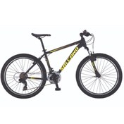 Resim Salcano Ng777 29 MD (YENİ NG750) DAĞ BİSİKLETİ DİSK FREN Shimano 21 Vites siyah sarı 