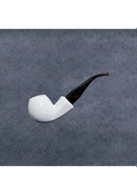 Resim Yunar Mirela 9mm. Filtreli Akrilik Saplı Lületaşı Pipo 12515m 