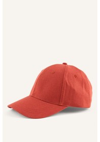 Resim Defacto Erkek Basıc Keten Karışımlı Bordo Cap Şapka H5923ax26smbr268 Bordo-br268 