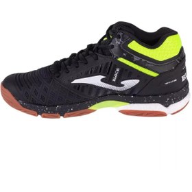 Resim Joma V.Blok Men 2401 VBLOKS2401 Siyah & Sarı Erkek Voleybol Ayakkabısı 