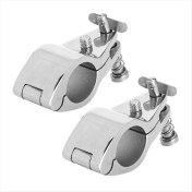 Resim Xurunkeji Adet Paslanmaz Çelik Boru Kelepçesi Üst Çene Kayar Menteşeli Donanım Menteşe Üst Çene Kayar Deniz Bağlantı Parçaları 