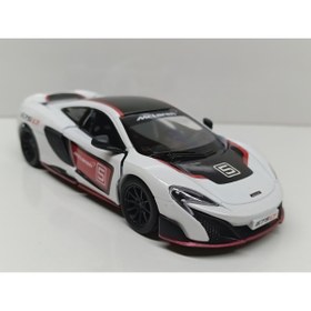 Resim Kinsmart Dianomi KİNSMART 1:36 ölçek MCLAREN 675 LT // ÇEK BIRAK METAL ARABA 