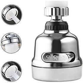 Resim Büro Ev Ofis Yazlık İçin 360 Dönen 3mod Krom Musluk Ucu Başlığı Diğer 