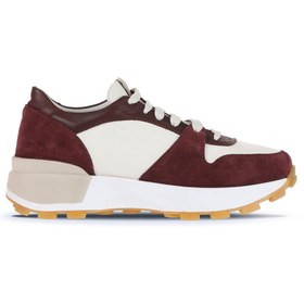 Resim Bueno Shoes Bordo Beyaz Deri-süet Kadın Spor Ayakkabı 01wa8300 