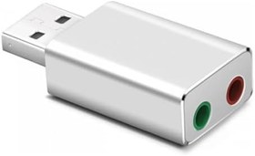 Resim SANEC USB 7.1 Ses Kartı Sound Card USB Mikrofon Kulaklık Çevirici 