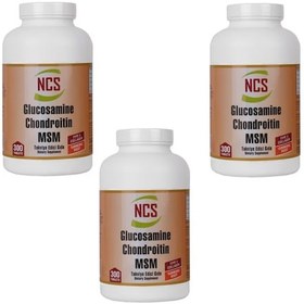 Resim Ncs Glucosamine Chondroitin Msm 300 Tablet 3 Adet 