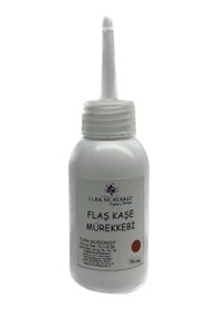 Resim Flaş Kaşe Mürekkebi Kırmızı 50 Ml 