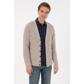 Resim U.s. Polo Assn. Erkek Taş Hırka (Triko) 50314960-VR049 